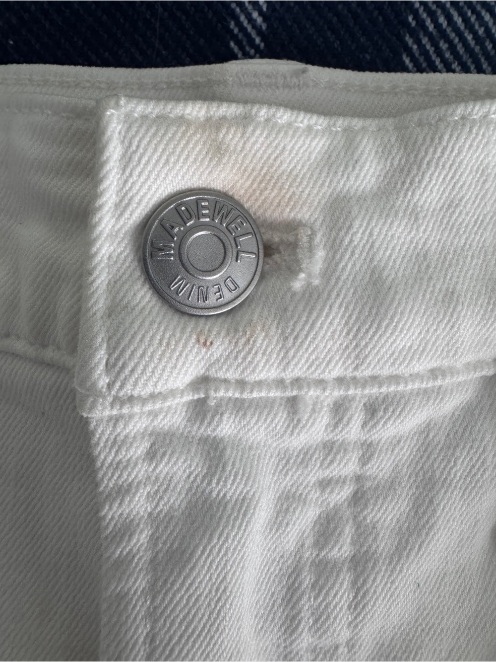 Madewell White Straight-Leg Jeans - Picture 12 of 12